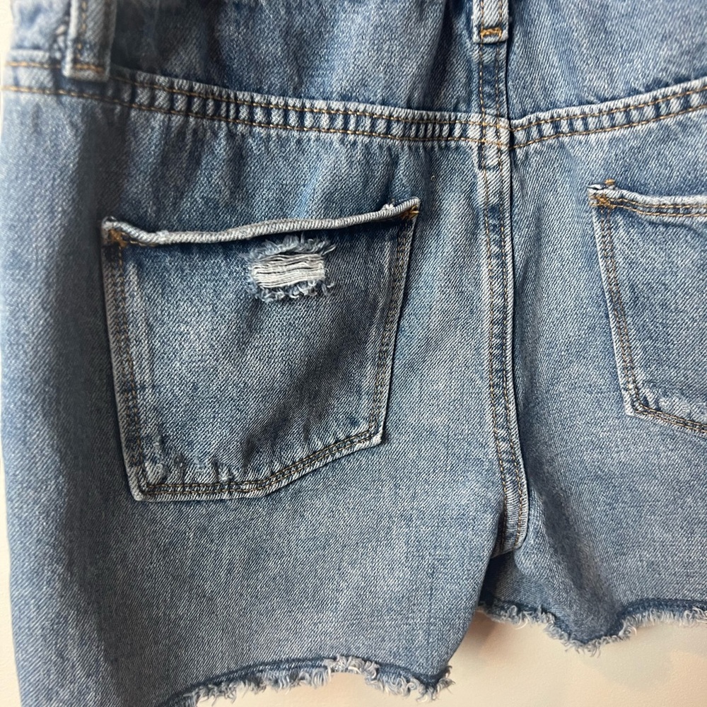 Old Navy Blue Denim Overalls - Picture 7 of 9
